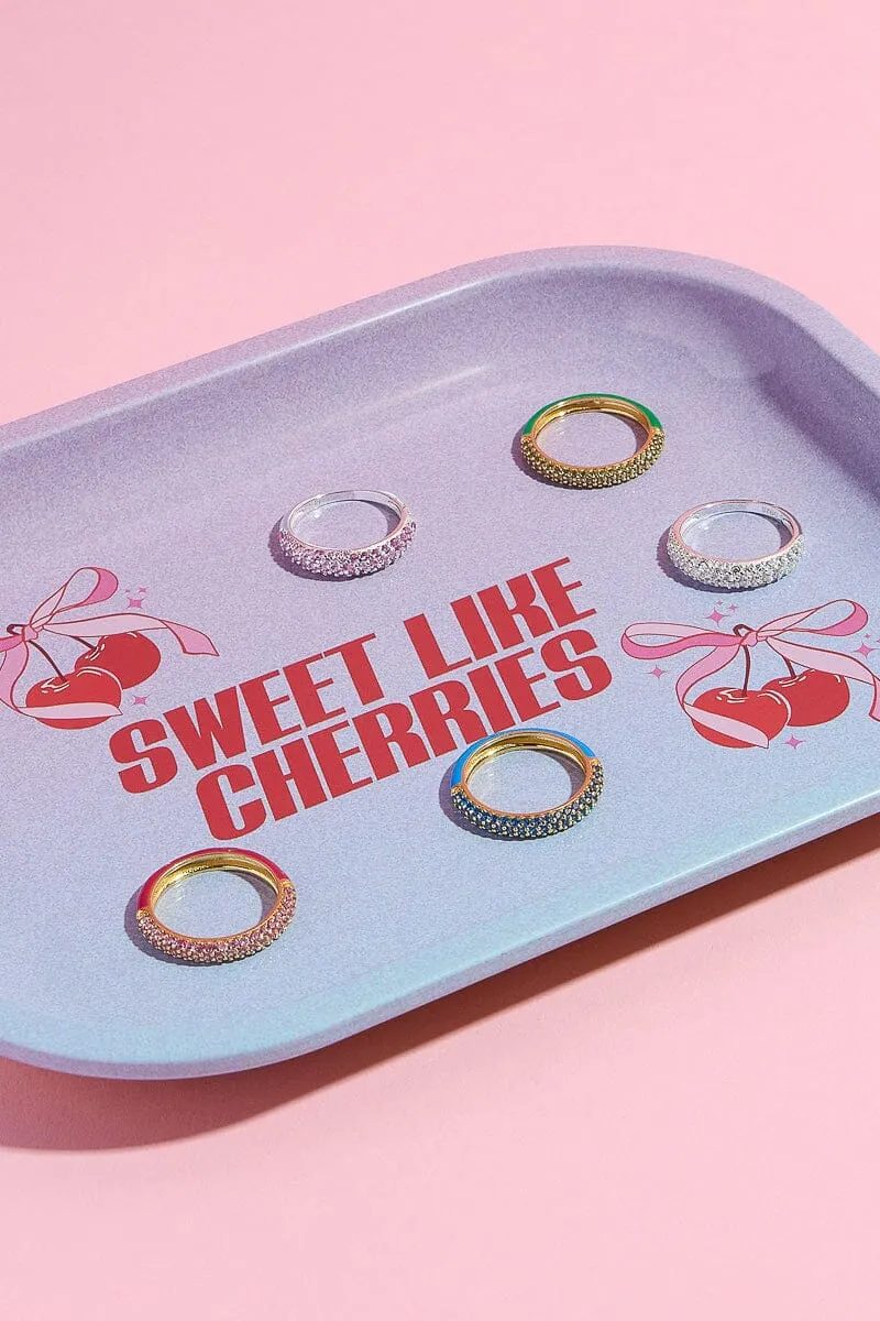 Sweet Like Cherries Rolling Tray