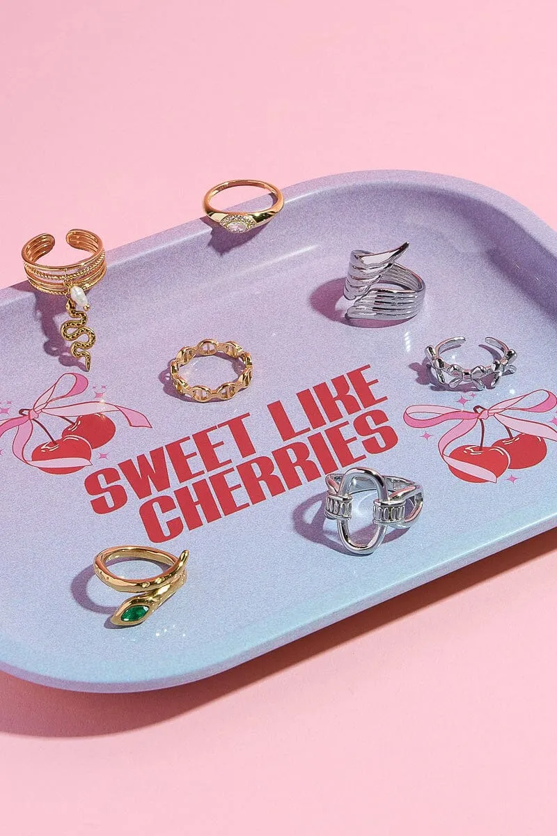 Sweet Like Cherries Rolling Tray