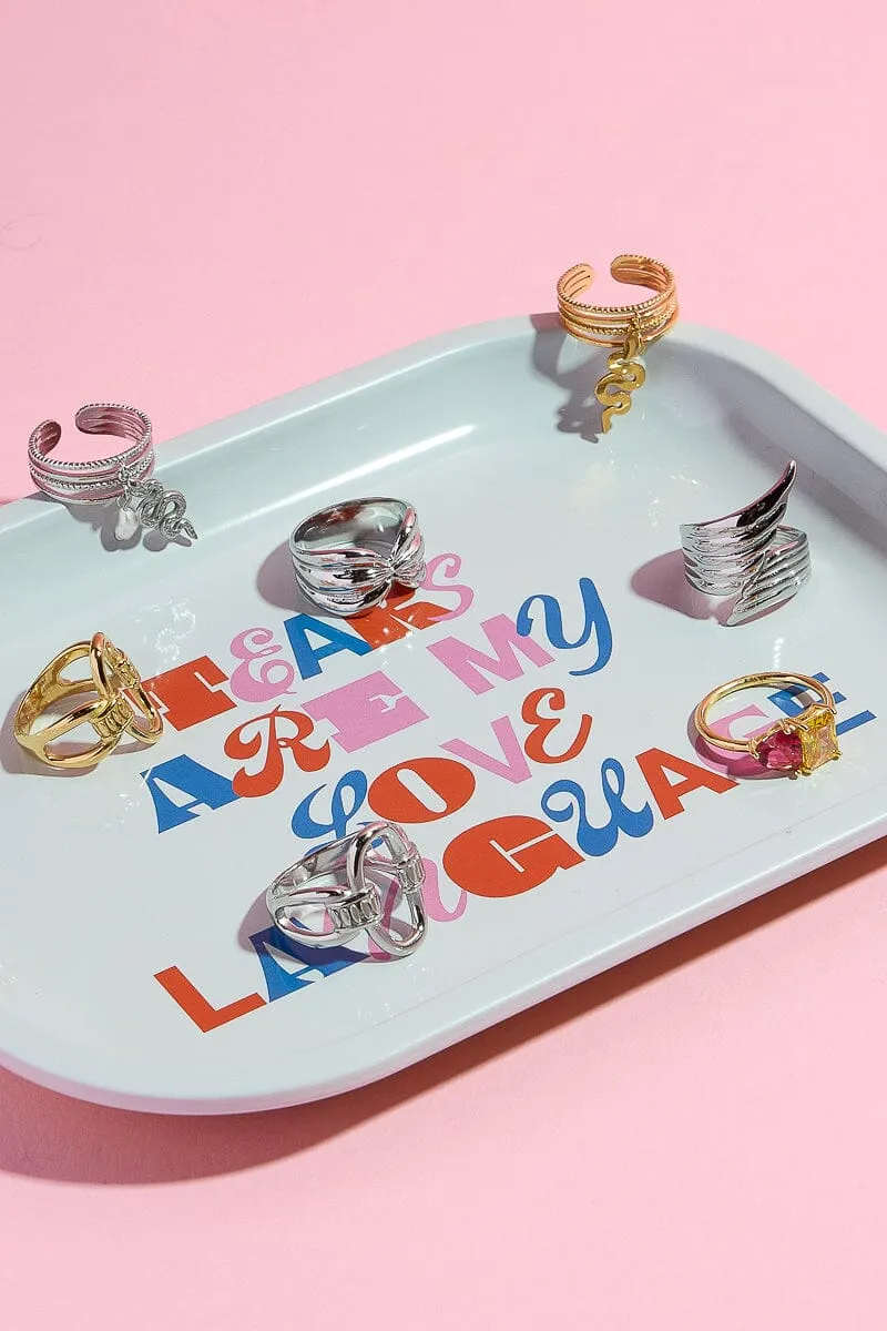 Tears Are My Love Language Rolling Tray