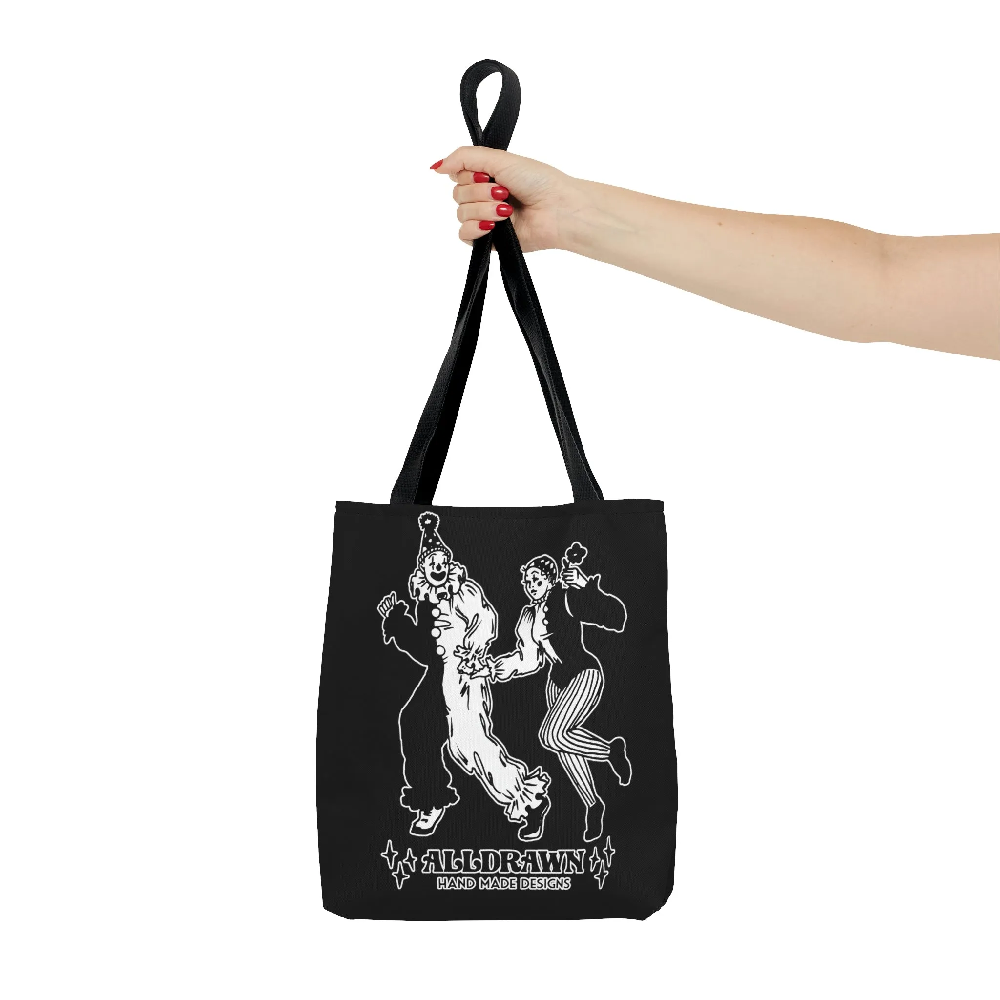 They're Dating Black Tote Bag
