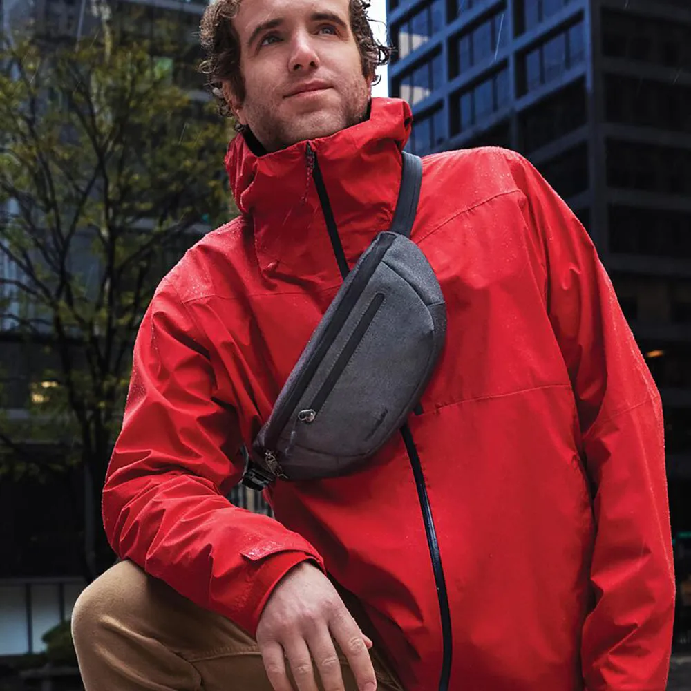 Travelon Anti-Theft Urban Waist Pack Slate