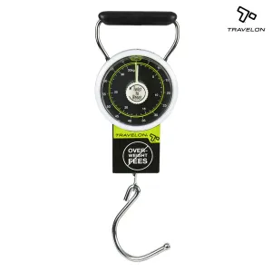 Travelon Stop & Lock 75Lb Luggage Scale Black