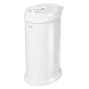 Ubbi Diaper Pail - White