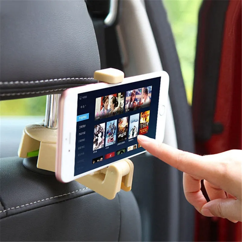 Ultimate Headrest Hook with Phone Holder
