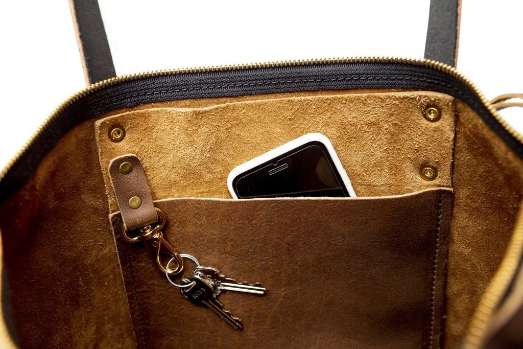Urban Zipper Tote Bag