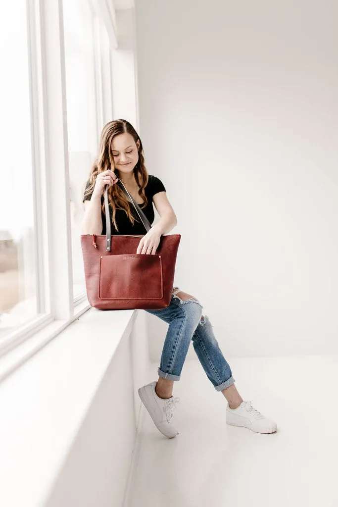 Urban Zipper Tote Bag